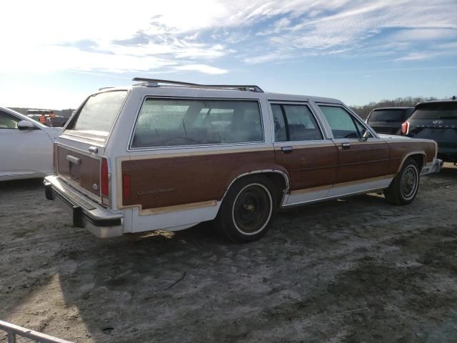 1985 Ford LTD Crown Victoria Country Squire