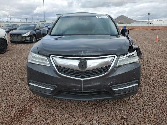 2015 Acura MDX Technology