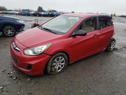 Salvage cars for sale at Pennsburg, PA auction: 2012 Hyundai Accent GLS