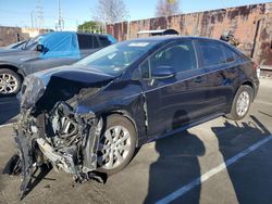 Salvage cars for sale at Wilmington, CA auction: 2020 Toyota Corolla LE