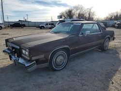 Salvage cars for sale at Oklahoma City, OK auction: 1984 Cadillac Eldorado