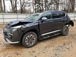 Vehiculos salvage en venta de Copart Austell, GA: 2023 Hyundai Santa FE Blue