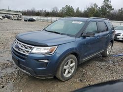 Ford Explorer salvage cars for sale: 2018 Ford Explorer XLT