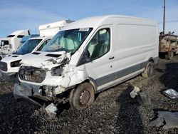 Salvage trucks for sale at Airway Heights, WA auction: 2016 Ford Transit T-250