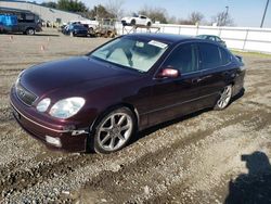 Salvage cars for sale at Sacramento, CA auction: 2005 Lexus GS 430