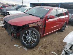 Dodge Durango GT salvage cars for sale: 2018 Dodge Durango GT