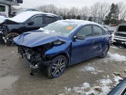 Salvage cars for sale at North Billerica, MA auction: 2019 KIA Forte GT Line