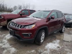 Salvage cars for sale at Leroy, NY auction: 2020 Jeep Compass Latitude