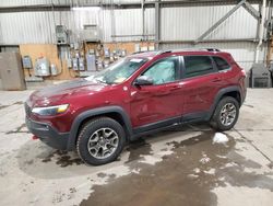 Jeep salvage cars for sale: 2021 Jeep Cherokee Trailhawk