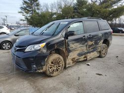 Toyota salvage cars for sale: 2020 Toyota Sienna XLE