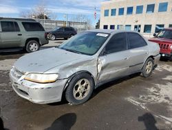Salvage cars for sale from Copart Littleton, CO: 1999 Honda Accord LX