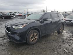 Salvage cars for sale from Copart Eugene, OR: 2023 Toyota Highlander Hybrid Bronze Edition