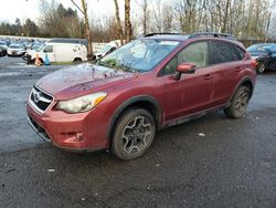 Subaru salvage cars for sale: 2015 Subaru XV Crosstrek Sport Limited