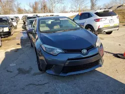 Toyota Corolla L Vehiculos salvage en venta: 2015 Toyota Corolla L