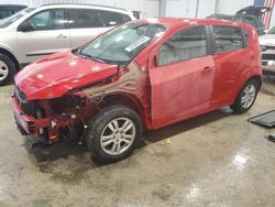 Salvage cars for sale at Franklin, WI auction: 2012 Chevrolet Sonic LS