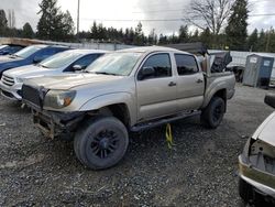 Salvage cars for sale from Copart Graham, WA: 2006 Toyota Tacoma Double Cab