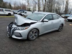 Salvage cars for sale from Copart Portland, OR: 2022 Nissan Sentra SV