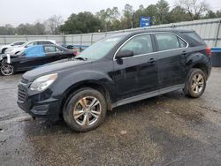 Salvage cars for sale at auction: 2017 Chevrolet Equinox LS