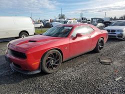 Salvage cars for sale from Copart Eugene, OR: 2016 Dodge Challenger R/T Scat Pack