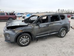 Salvage cars for sale at Houston, TX auction: 2020 Hyundai Santa FE SE