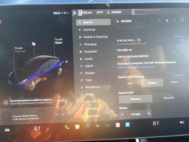 2020 Tesla Model 3