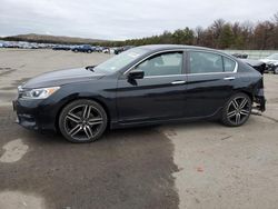 Honda Accord Sport salvage cars for sale: 2017 Honda Accord Sport