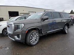 Salvage cars for sale from Copart Woodburn, OR: 2021 GMC Yukon XL Denali