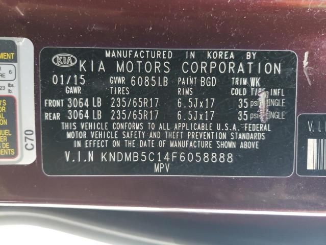 2015 KIA Sedona LX