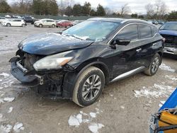 Nissan salvage cars for sale: 2015 Nissan Murano S