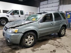 Salvage cars for sale at Ham Lake, MN auction: 2006 Ford Escape Limited