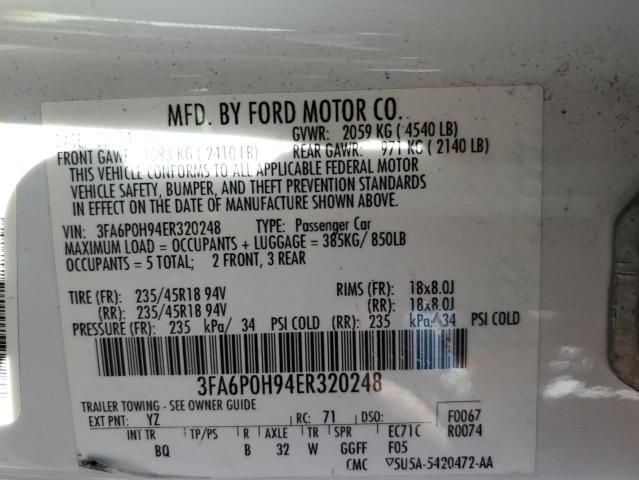 2014 Ford Fusion SE