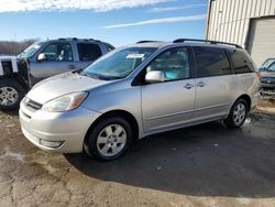 Toyota salvage cars for sale: 2004 Toyota Sienna XLE