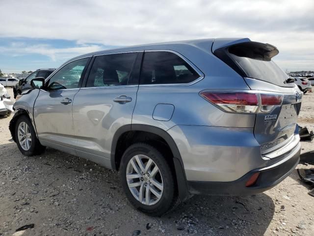 2015 Toyota Highlander LE