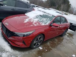 Salvage cars for sale from Copart North Billerica, MA: 2023 Hyundai Elantra SEL