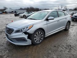 Salvage cars for sale from Copart Hillsborough, NJ: 2015 Hyundai Sonata Sport