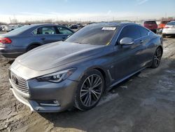 Salvage cars for sale at Cahokia Heights, IL auction: 2019 Infiniti Q60 Pure