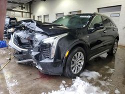 Salvage cars for sale at Chicago Heights, IL auction: 2022 Cadillac XT4 Premium Luxury