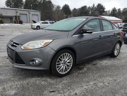 Salvage cars for sale from Copart Mendon, MA: 2012 Ford Focus SEL