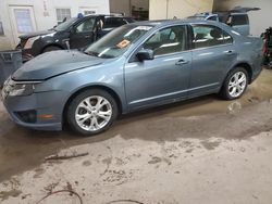 Salvage cars for sale from Copart Davison, MI: 2012 Ford Fusion SE