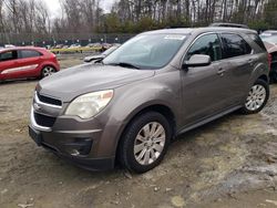 Salvage cars for sale from Copart Waldorf, MD: 2011 Chevrolet Equinox LT