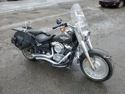 Salvage motorcycles for sale at Las Vegas, NV auction: 2018 Harley-Davidson Flfb Fatboy