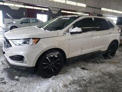 Salvage cars for sale at Dyer, IN auction: 2019 Ford Edge SEL