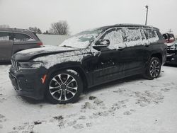 Salvage vehicles for parts for sale at auction: 2021 Jeep Grand Cherokee L Overland