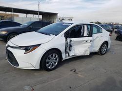 Toyota Corolla le Vehiculos salvage en venta: 2022 Toyota Corolla LE