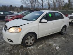 Salvage cars for sale at Candia, NH auction: 2011 Chevrolet Aveo LS