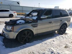 Salvage cars for sale at Dyer, IN auction: 2011 Land Rover Range Rover Sport SC