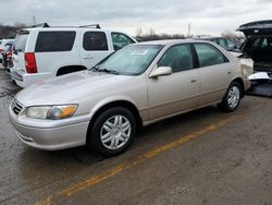 Salvage cars for sale from Copart Chicago Heights, IL: 2001 Toyota Camry CE