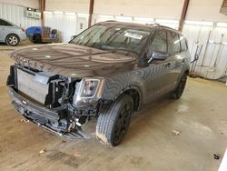 Vehiculos salvage en venta de Copart Longview, TX: 2022 KIA Telluride EX