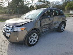 Salvage cars for sale from Copart Fort Pierce, FL: 2013 Ford Edge SEL