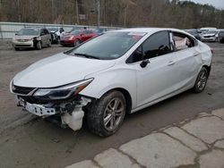 Salvage cars for sale from Copart Hurricane, WV: 2017 Chevrolet Cruze LT